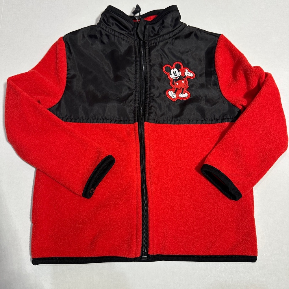Red and Black Mickey Mouse Jacket - Picture 1 of 8